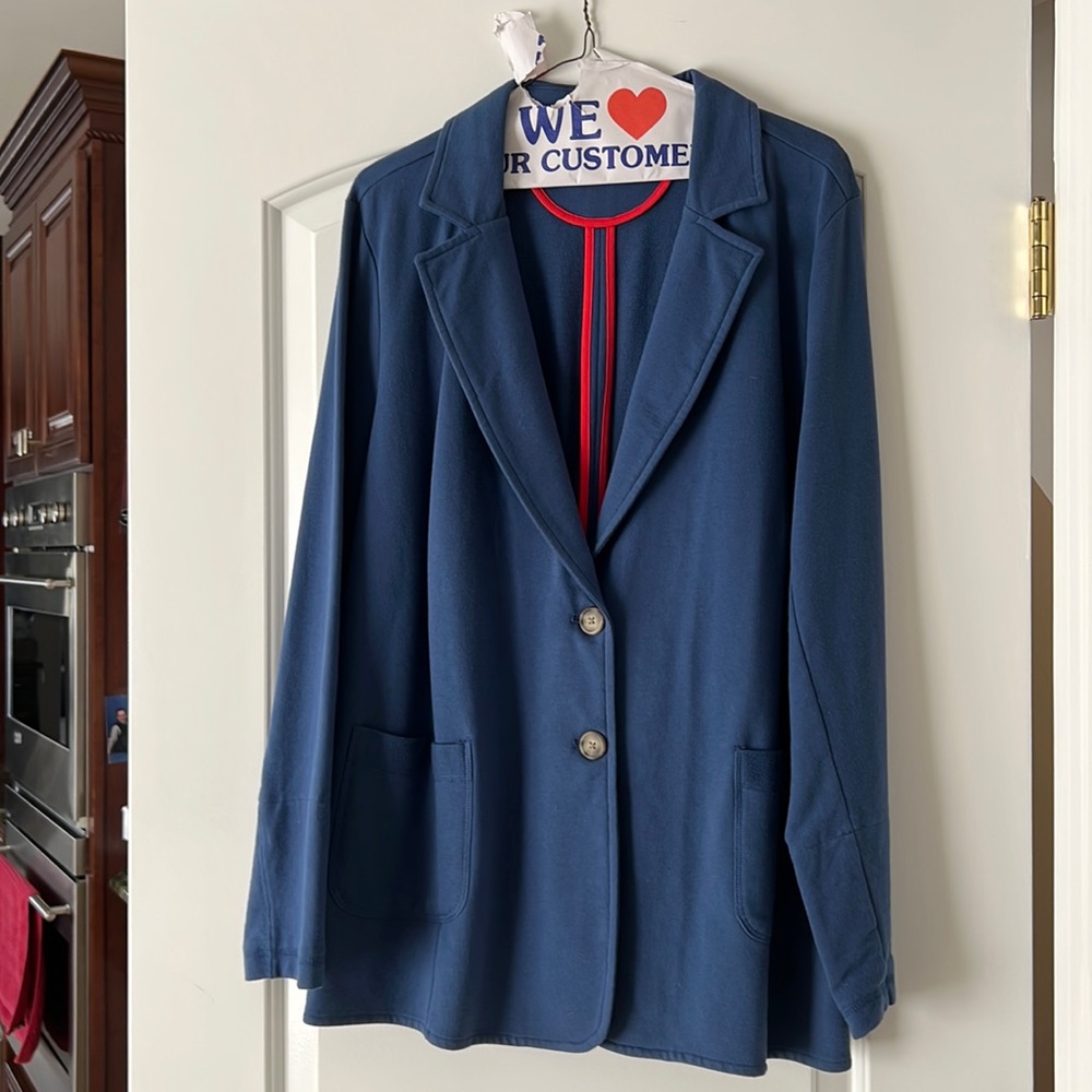 Ladies plus size  Merona sweat blazer ! 2x